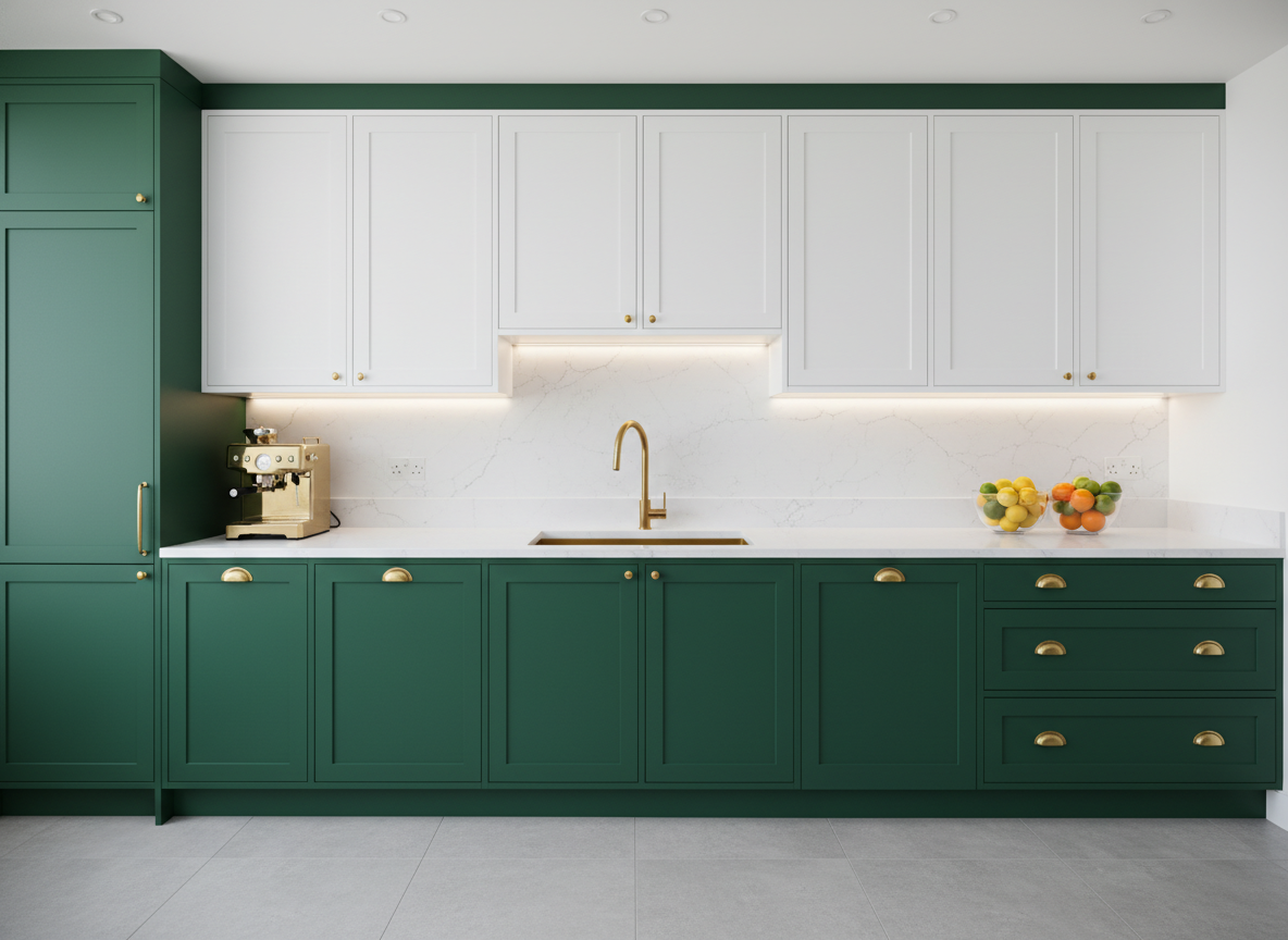 Vibrant Chef's Kitchen